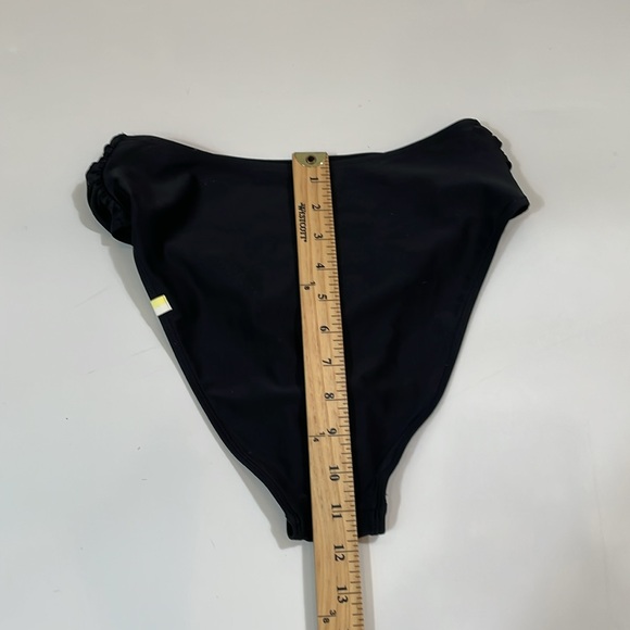 Summersalt Bikini Swimsuit Bottoms Size 2 Black High Rise Cut EUC - Picture 6 of 6